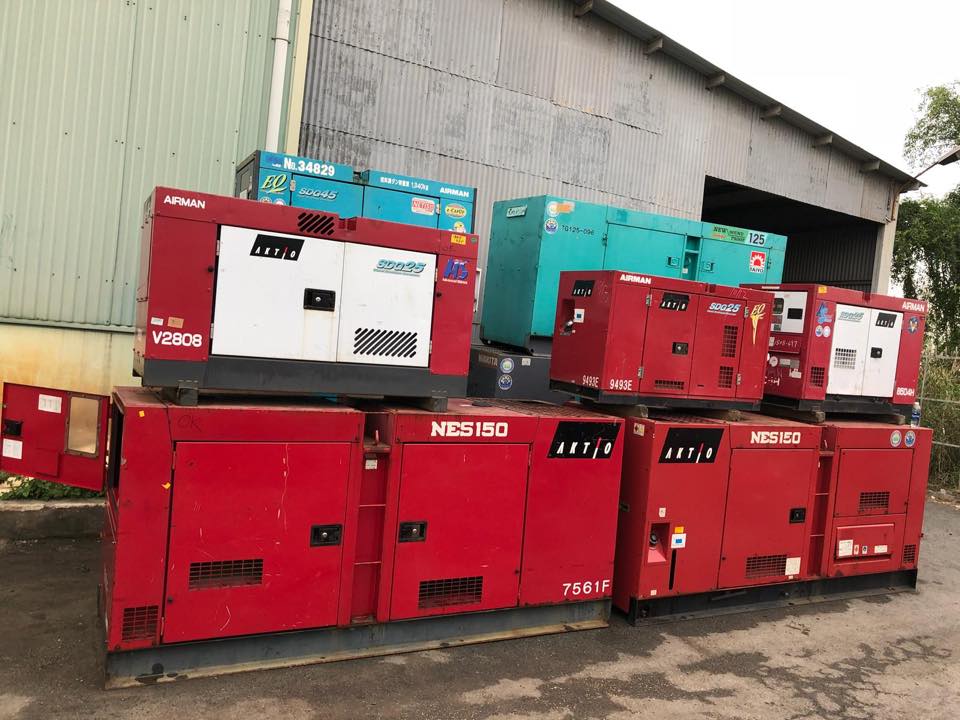 Tiếp nhận thông tin khách hàng cần thu mua máy phát điện